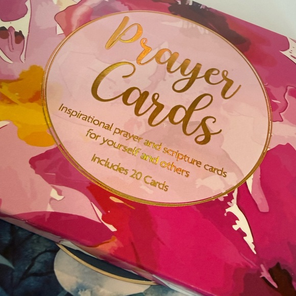 Set of 2 Prayer Cards/Inspirational Scripture Cards - Picture 3 of 3